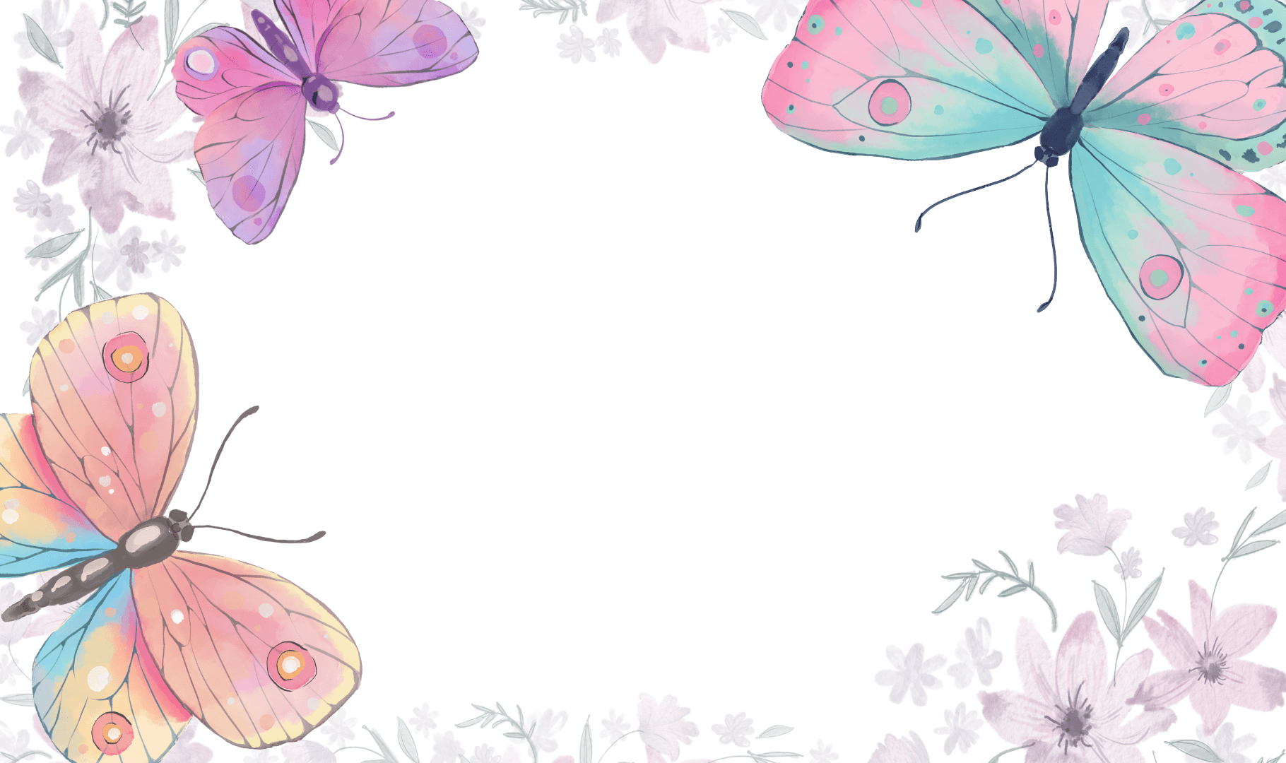 Butterfly banner 3